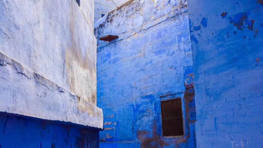 Alley Pathway in Old Blue City