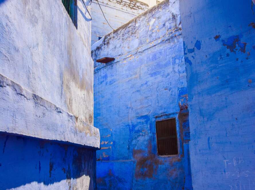 Alley Pathway in Old Blue City